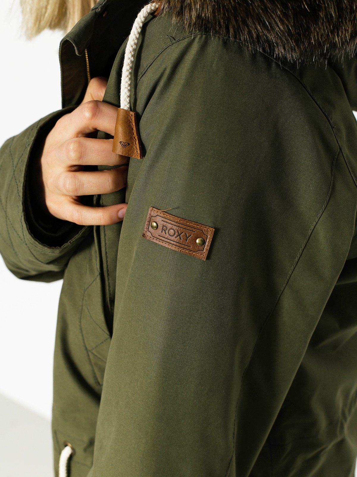 element curious twill jacket