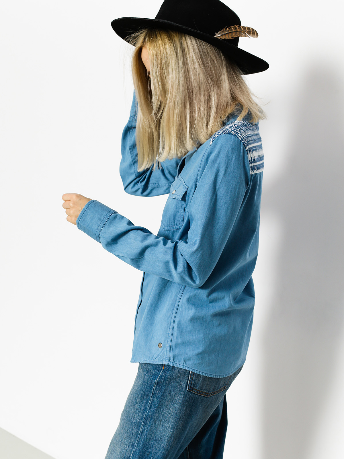 Roxy Shirt Lightdown Wmn (medium blue)