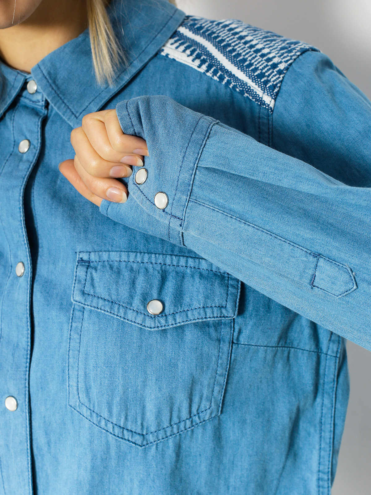 Roxy Shirt Lightdown Wmn (medium blue)