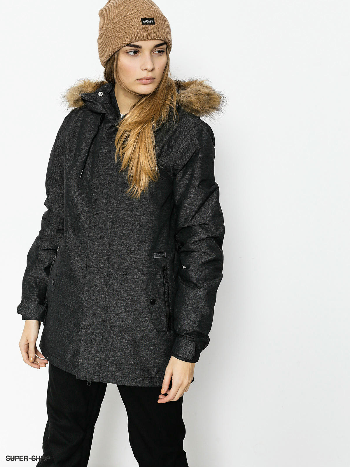 Volcom Snowboard jacket Mission Ins Wmn blk