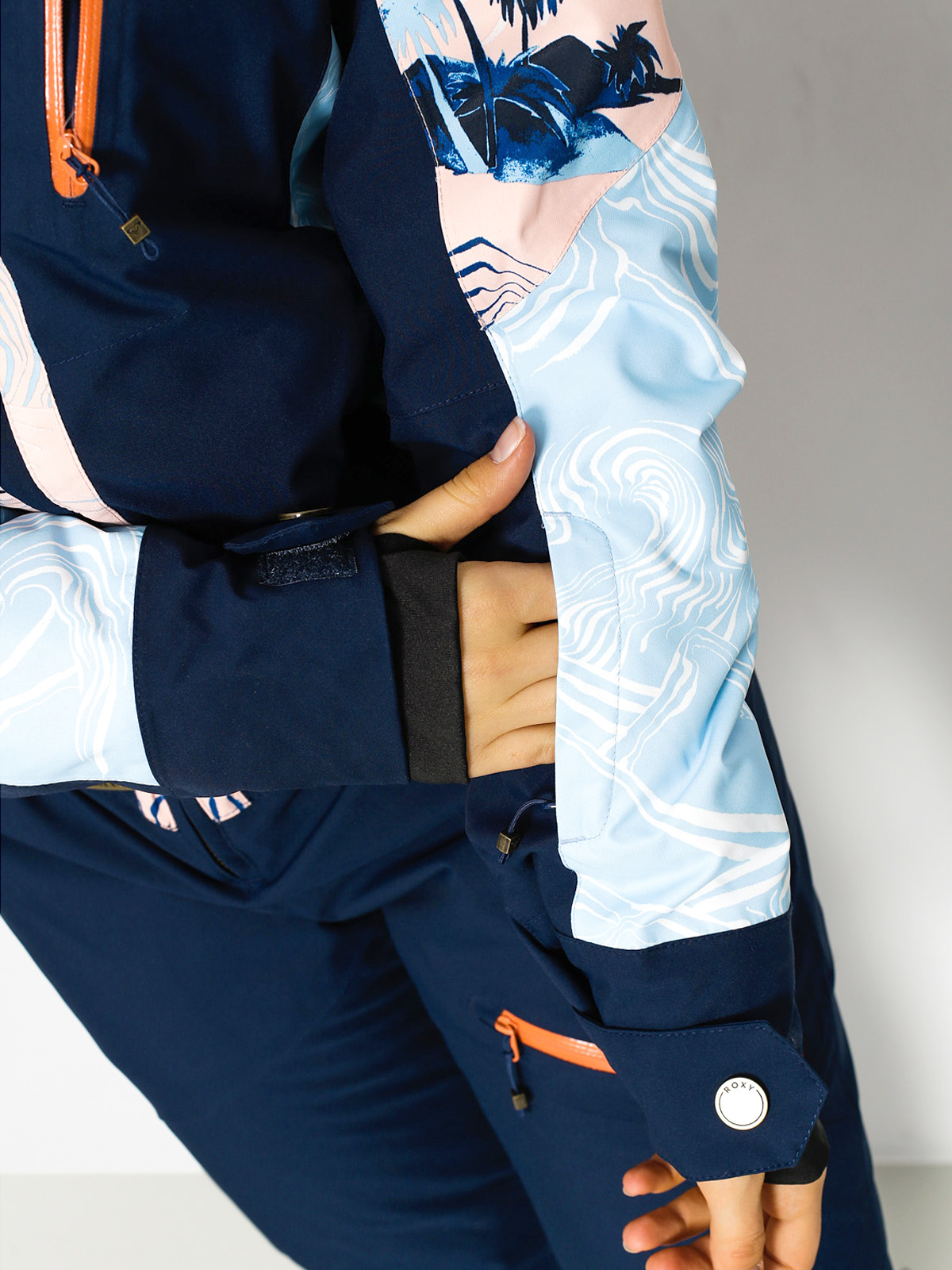 Womens Roxy Overall Impression Siut (pop snow)