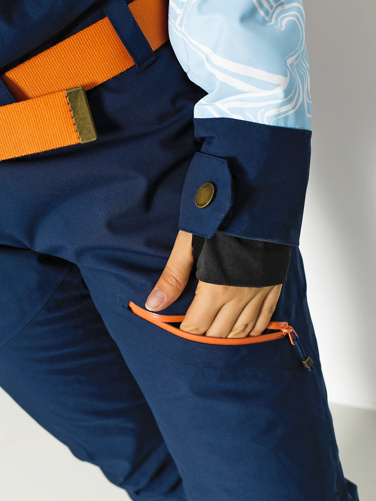 Womens Roxy Overall Impression Siut (pop snow)