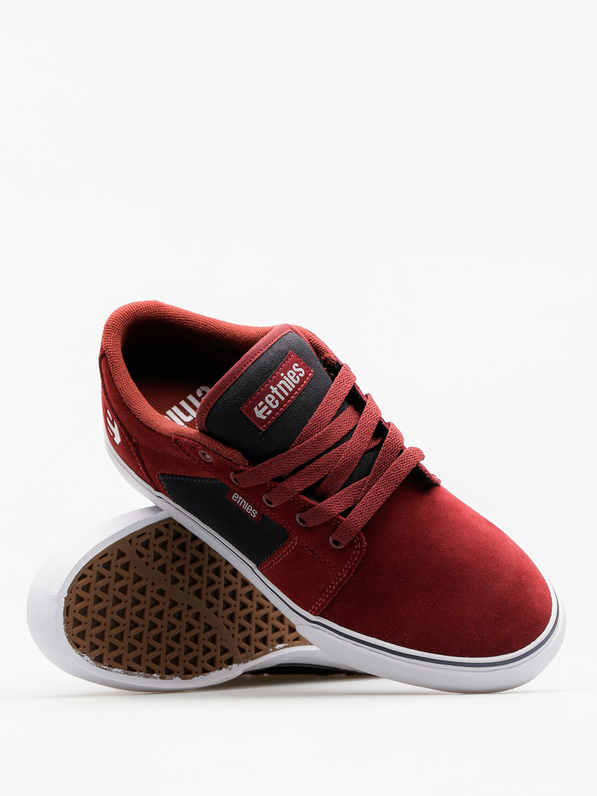 Etnies Shoes Barge Ls (red/navy)