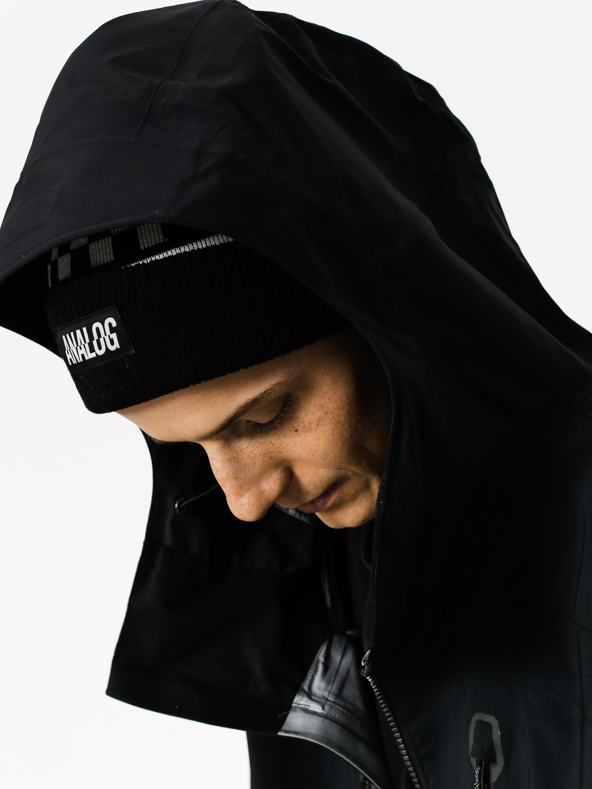 Mens Volcom Snowboard jacket Td2 Gore Tex (blk)