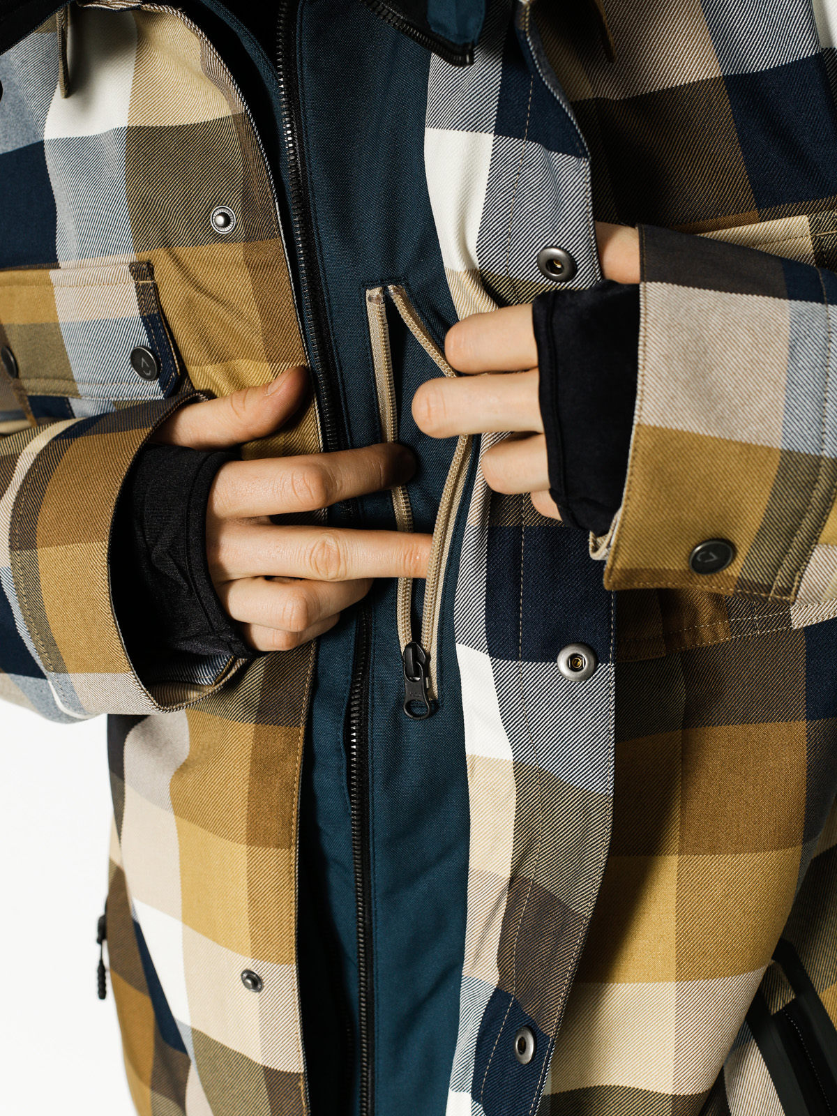 Herren Volcom Snowboardjacke Creedle 2 Stone (kha)