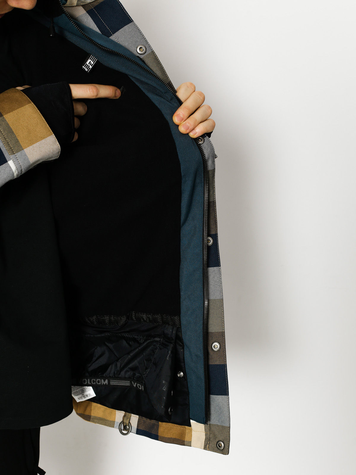 Herren Volcom Snowboardjacke Creedle 2 Stone (kha)