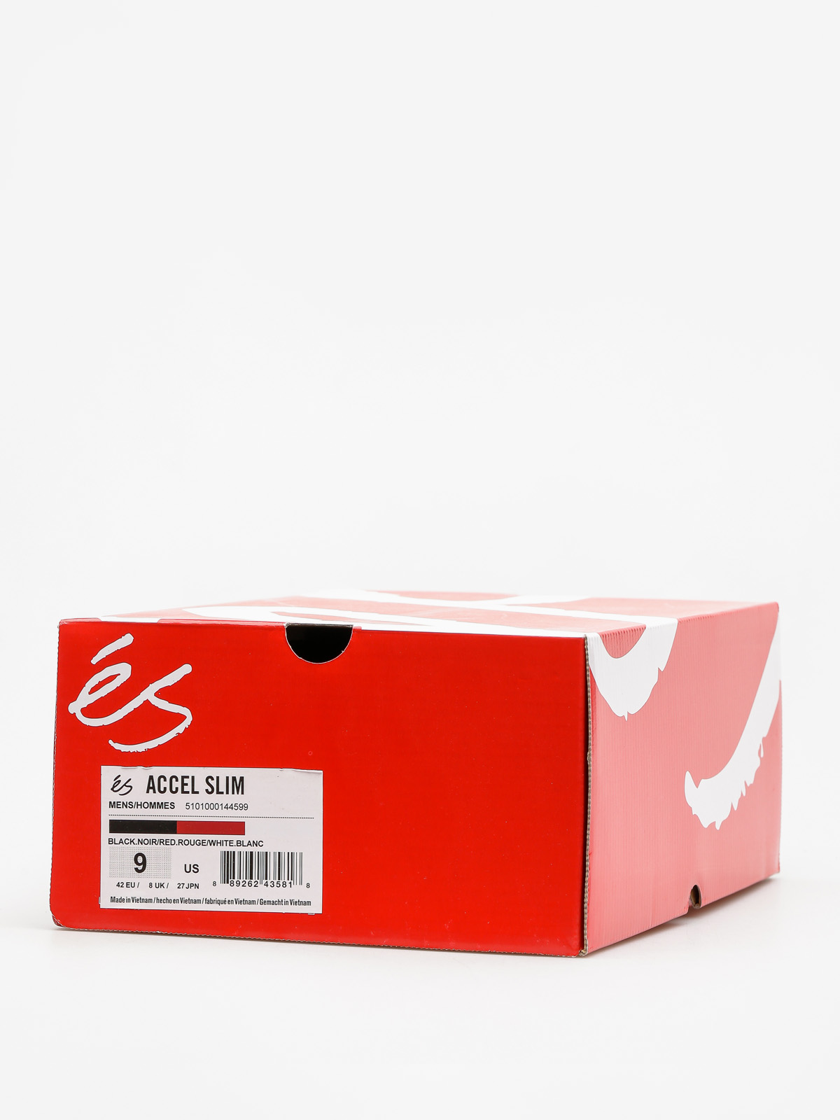 Es Shoes Accel Slim (black/red/white)