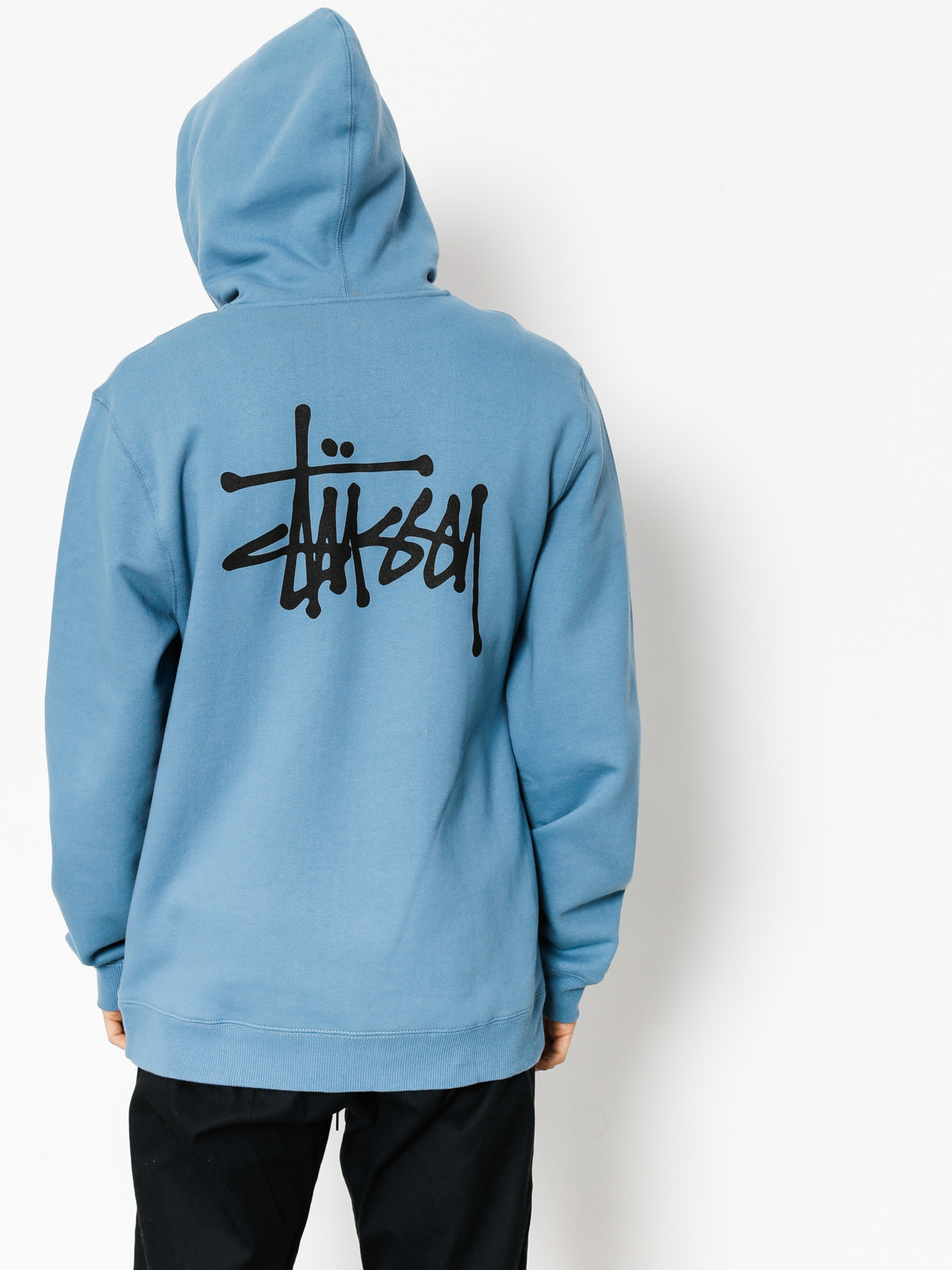 Stussy Hoodie Basic ZHD (steel)
