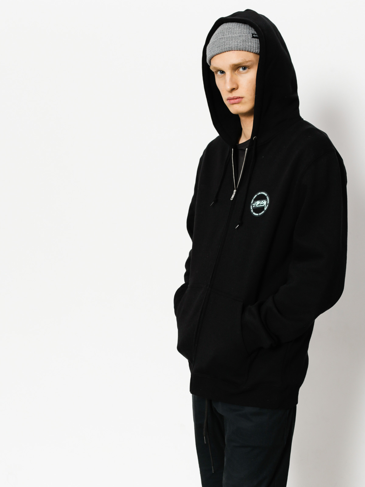 Stussy Hoodie International Dot ZHD (black)