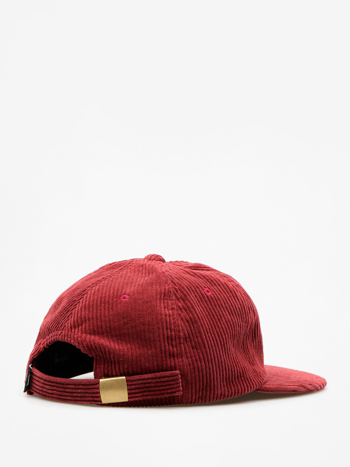 burgundy strapback hat