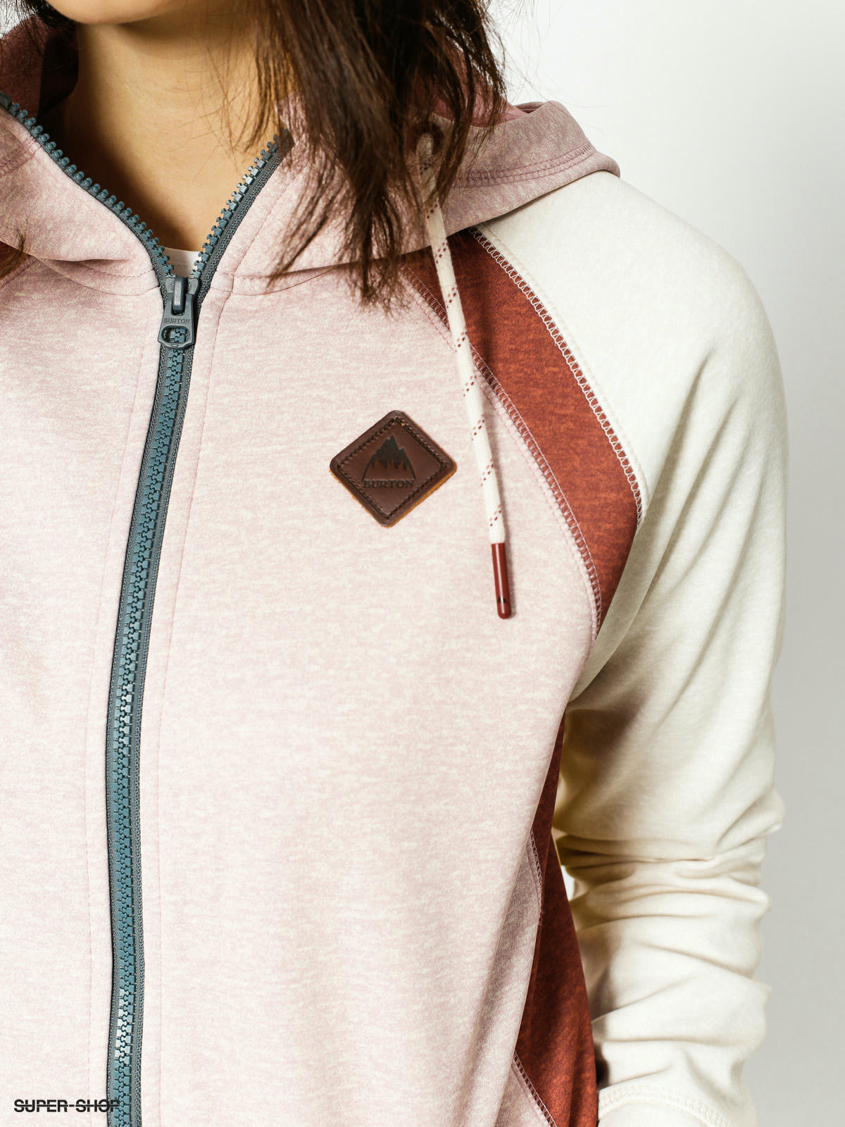 Burton Hoodie Scoop ZHD Wmn dusty rose heather