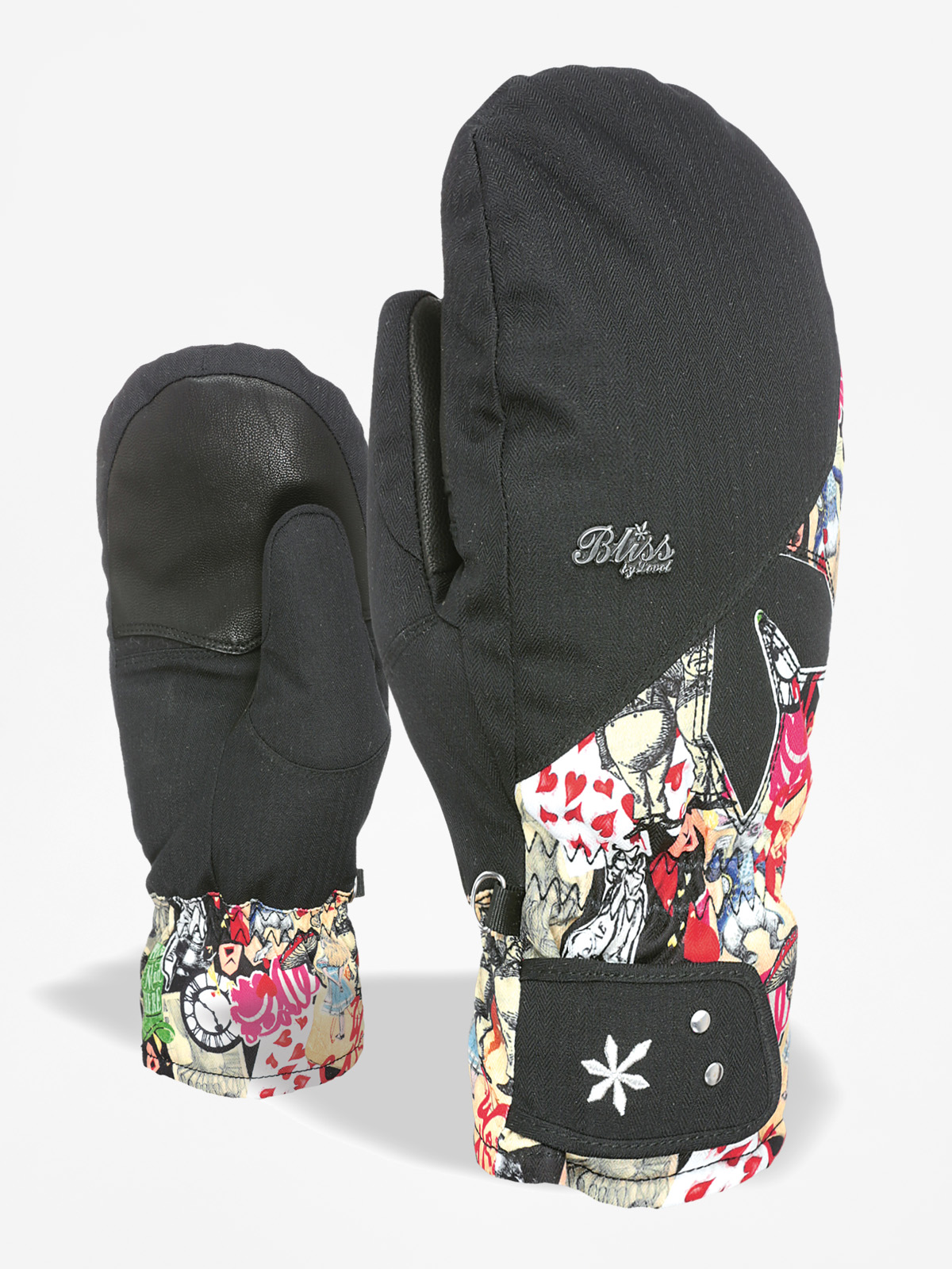 Level Gloves Bliss Sunshine Mitt Wmn black (pk rainbow)