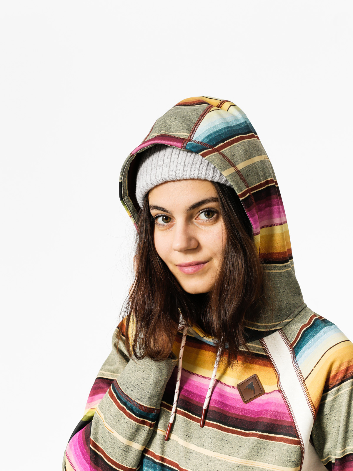 Burton Hoodie Heron HD Wmn multicolor mija stripe