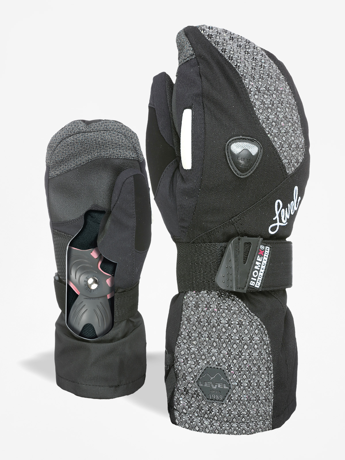 Level Gloves Butterfly Mitt Wmn (dark)