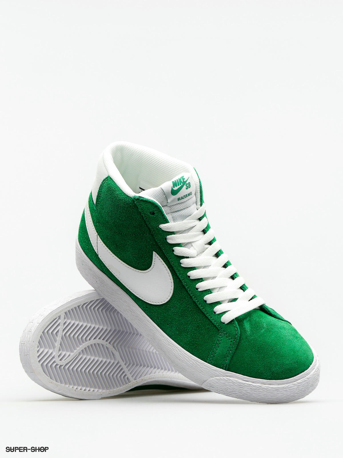 nike sb blazer high green