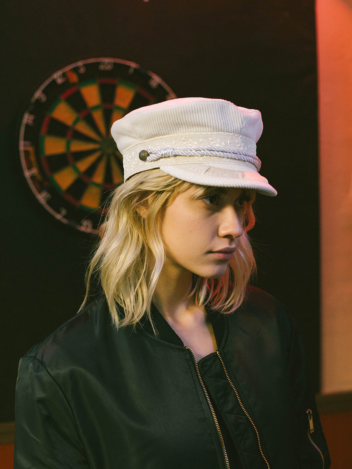 Brixton Fisherman cap Albany Wmn (white)