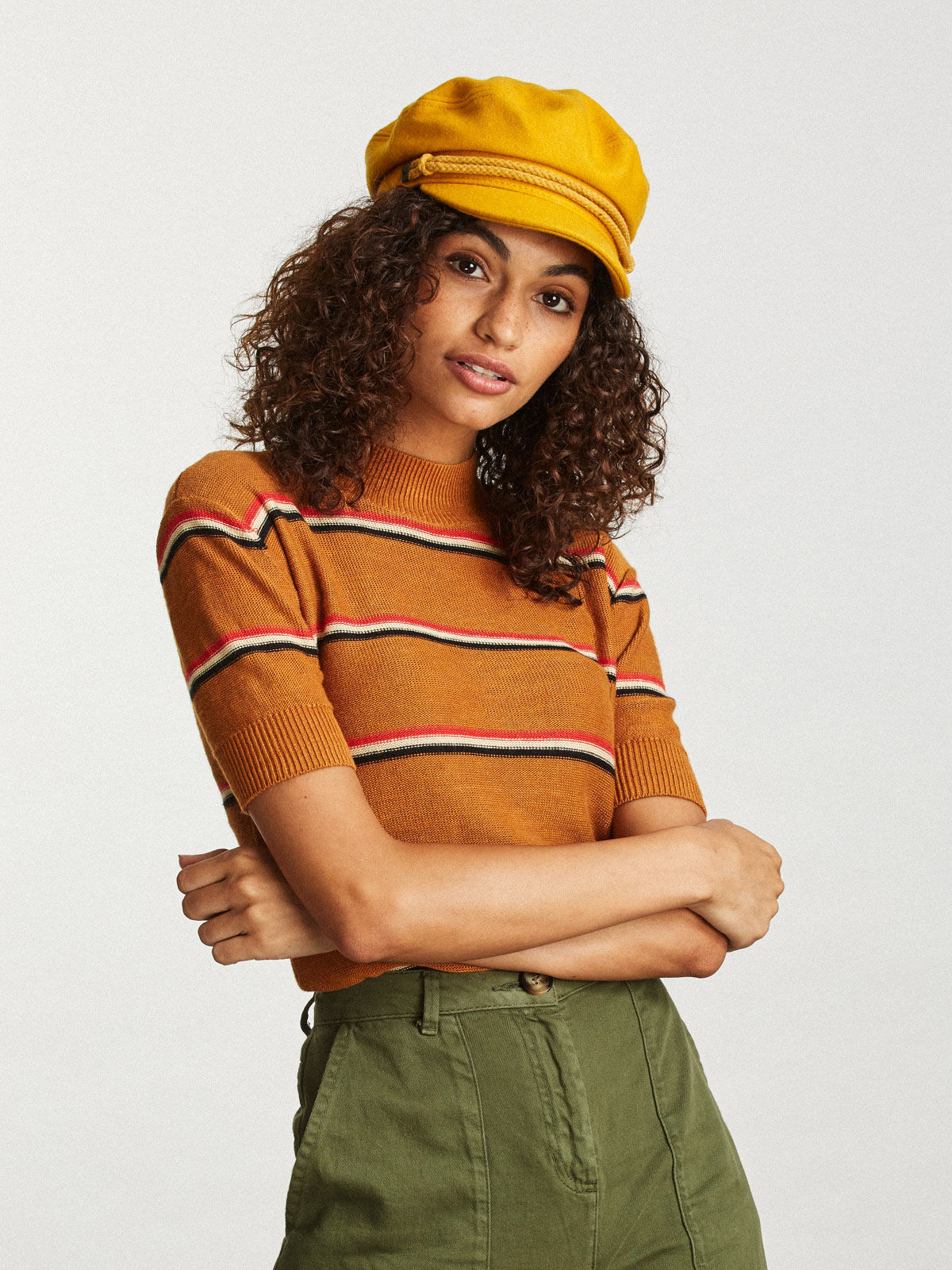 Brixton Fisherman cap Ashland Wmn (mustard)