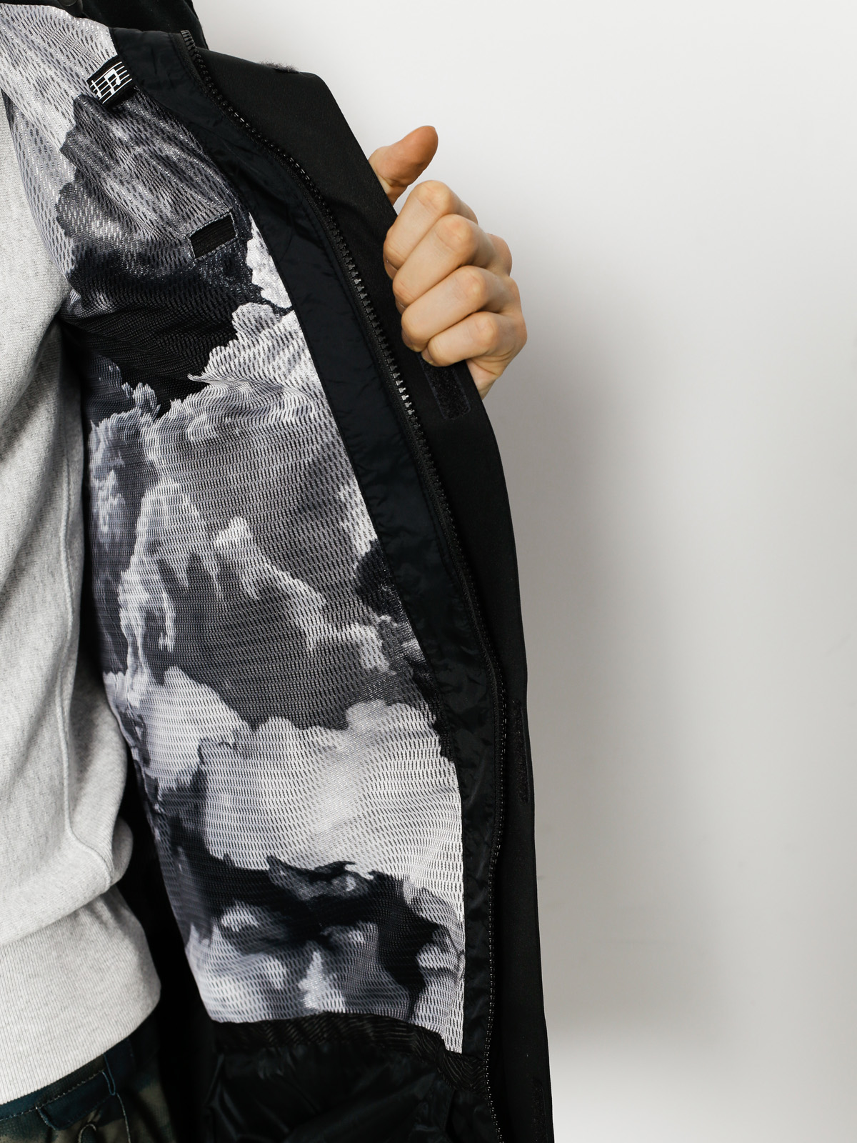 Mens Volcom Snowboard jacket Utilitarian (blk)