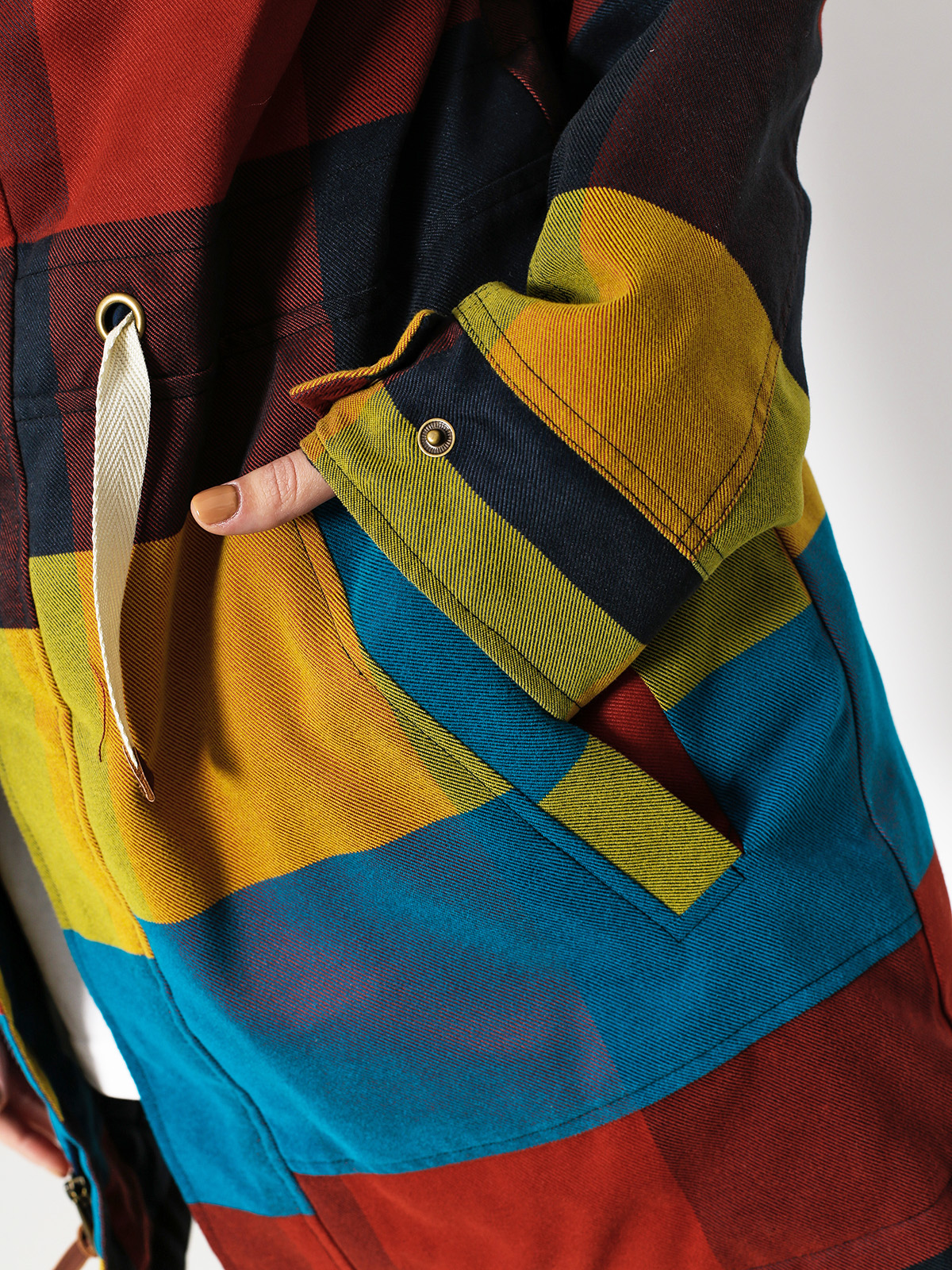 Burton Jacket Hazelton Wmn (cally plaid)