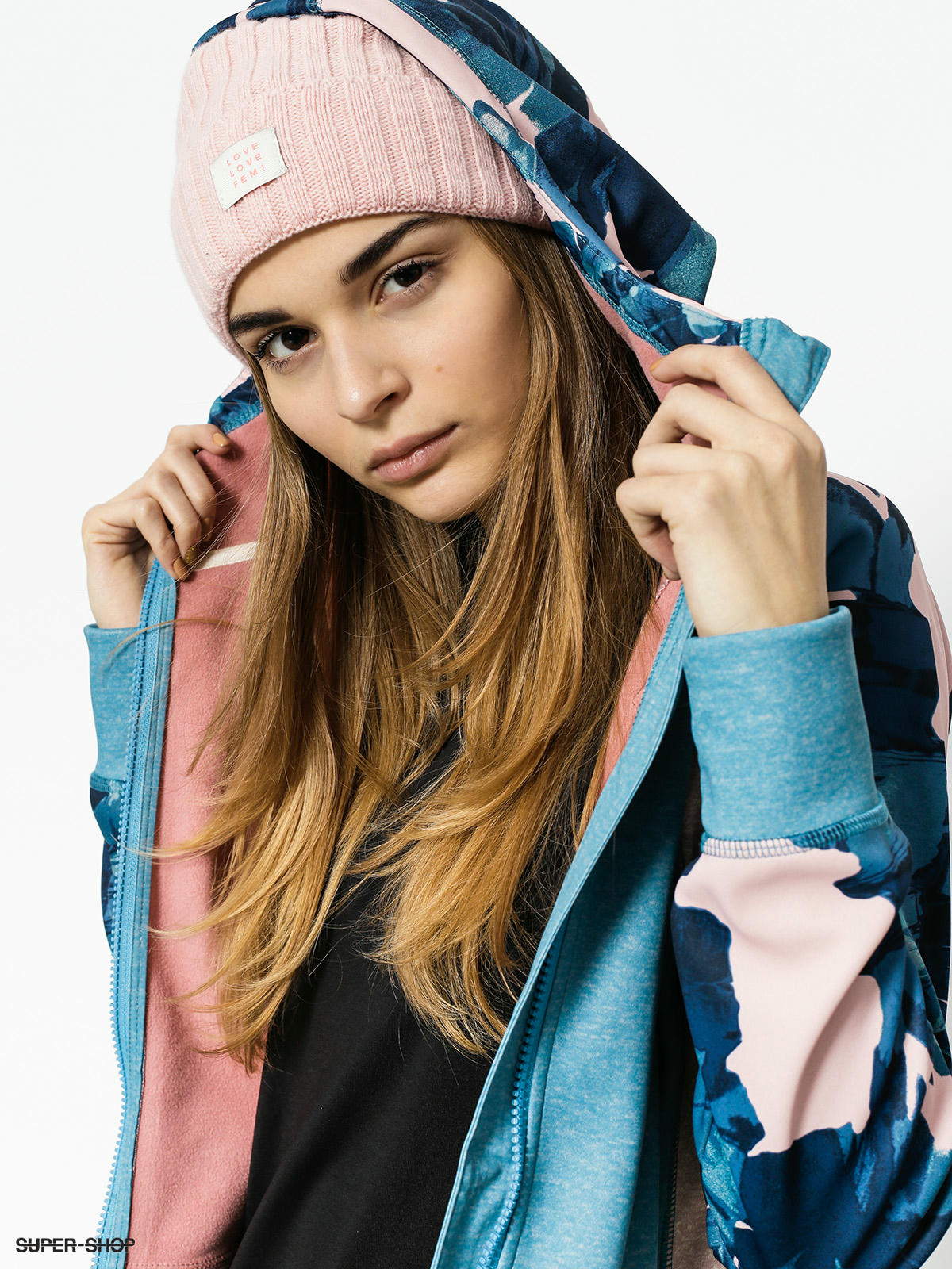 Burton Hoodie Scoop ZHD Wmn blue larkht zolata