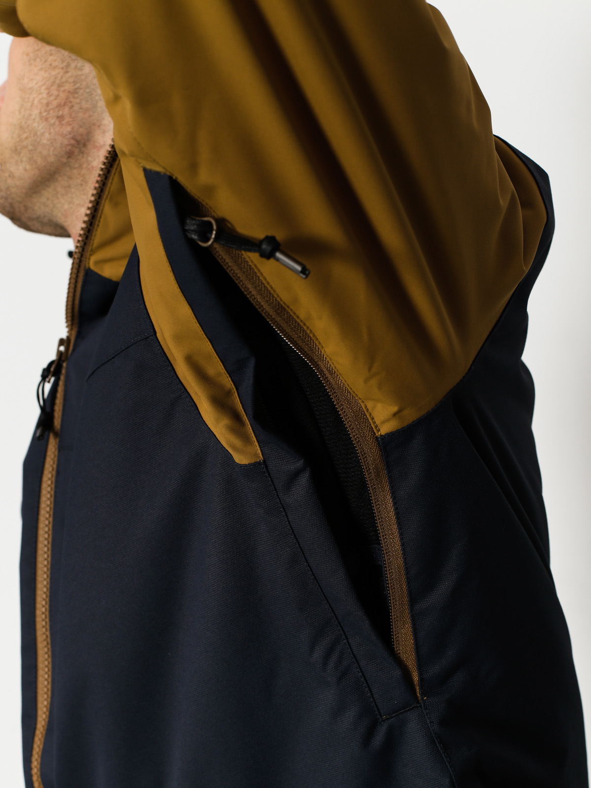 Mens Airblaster Snowboard jacket Toaster Jacket (midnight camel)