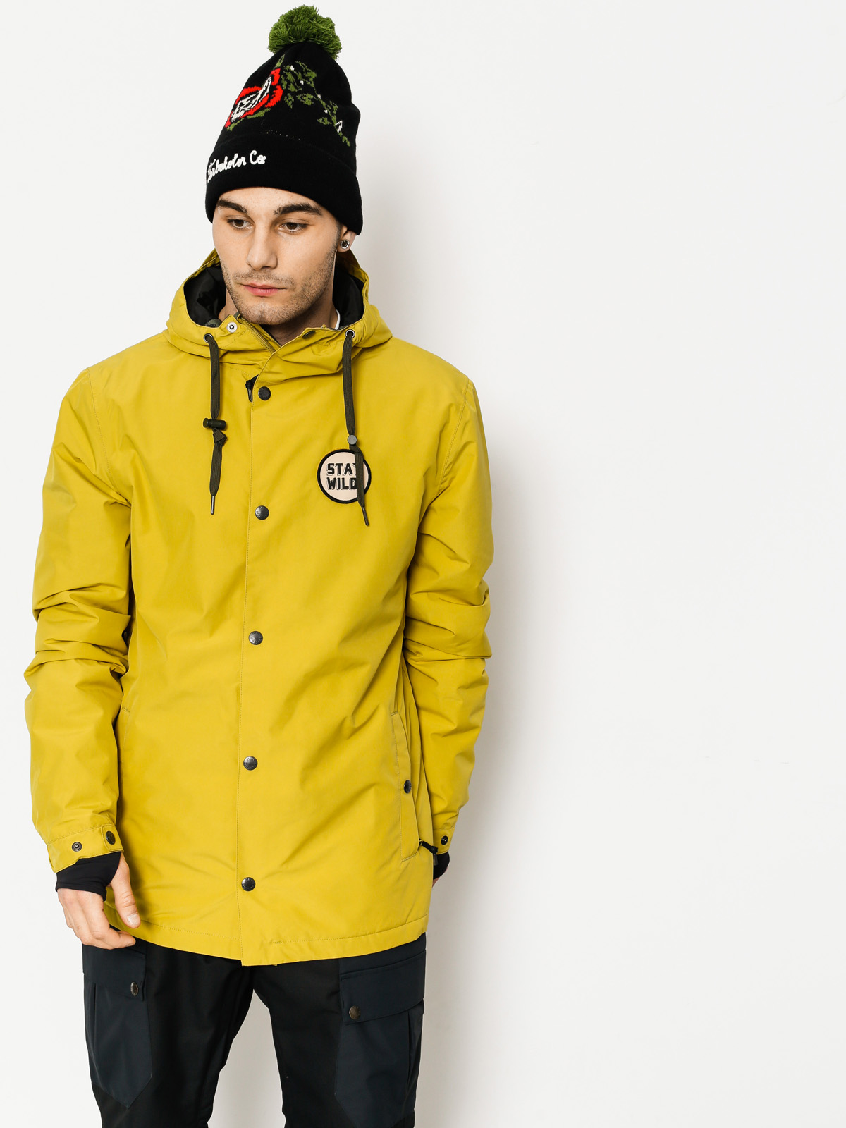 Mens Airblaster Snowboard jacket Modern Athlete Parka (butter)