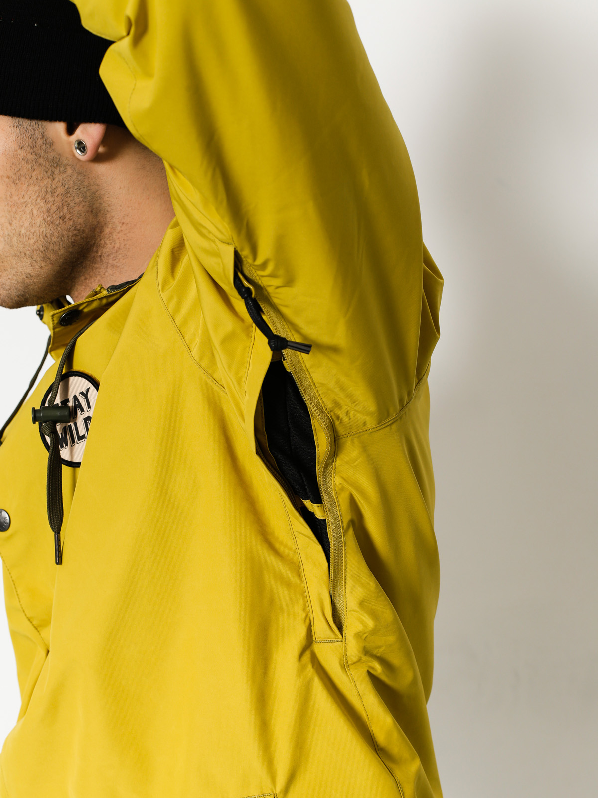 Mens Airblaster Snowboard jacket Modern Athlete Parka (butter)