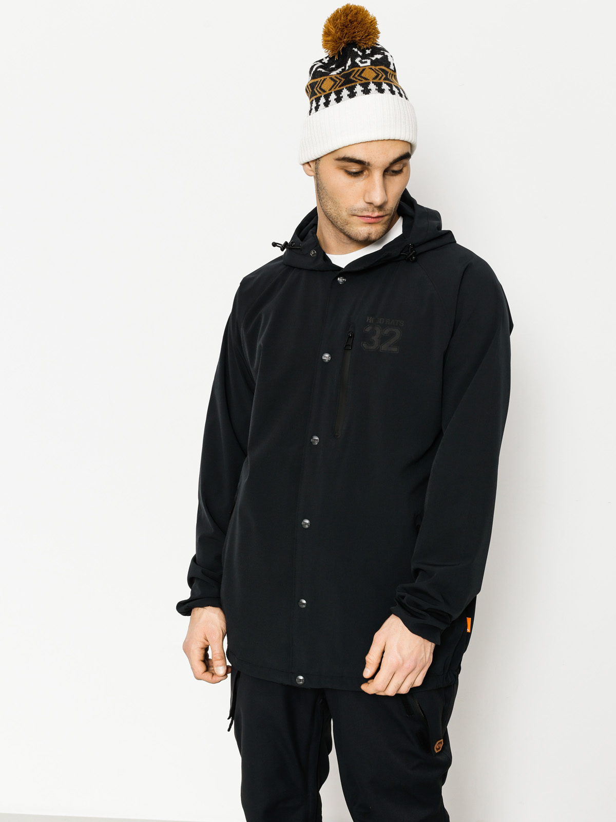 ThirtyTwo Jacket Hood Rats 4Ts Comrade (black)