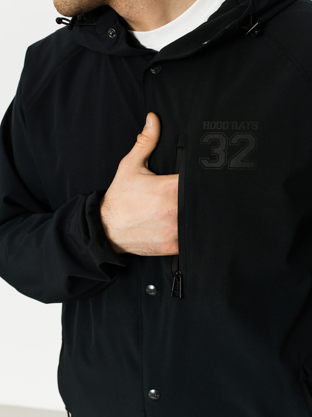 ThirtyTwo Jacket Hood Rats 4Ts Comrade (black)
