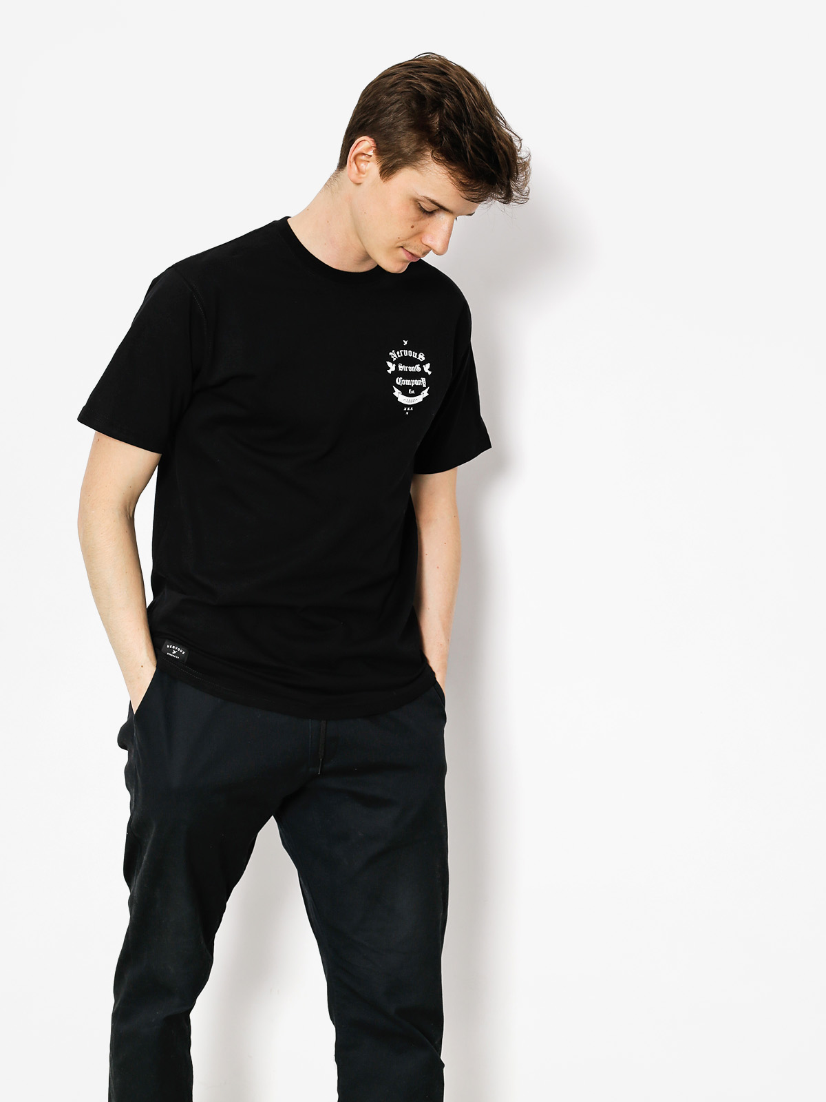 Nervous T-Shirt Arms (black)