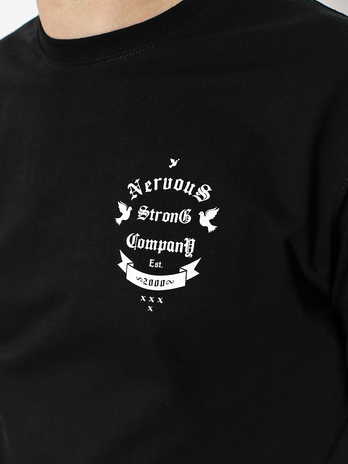 Nervous T-Shirt Arms (black)