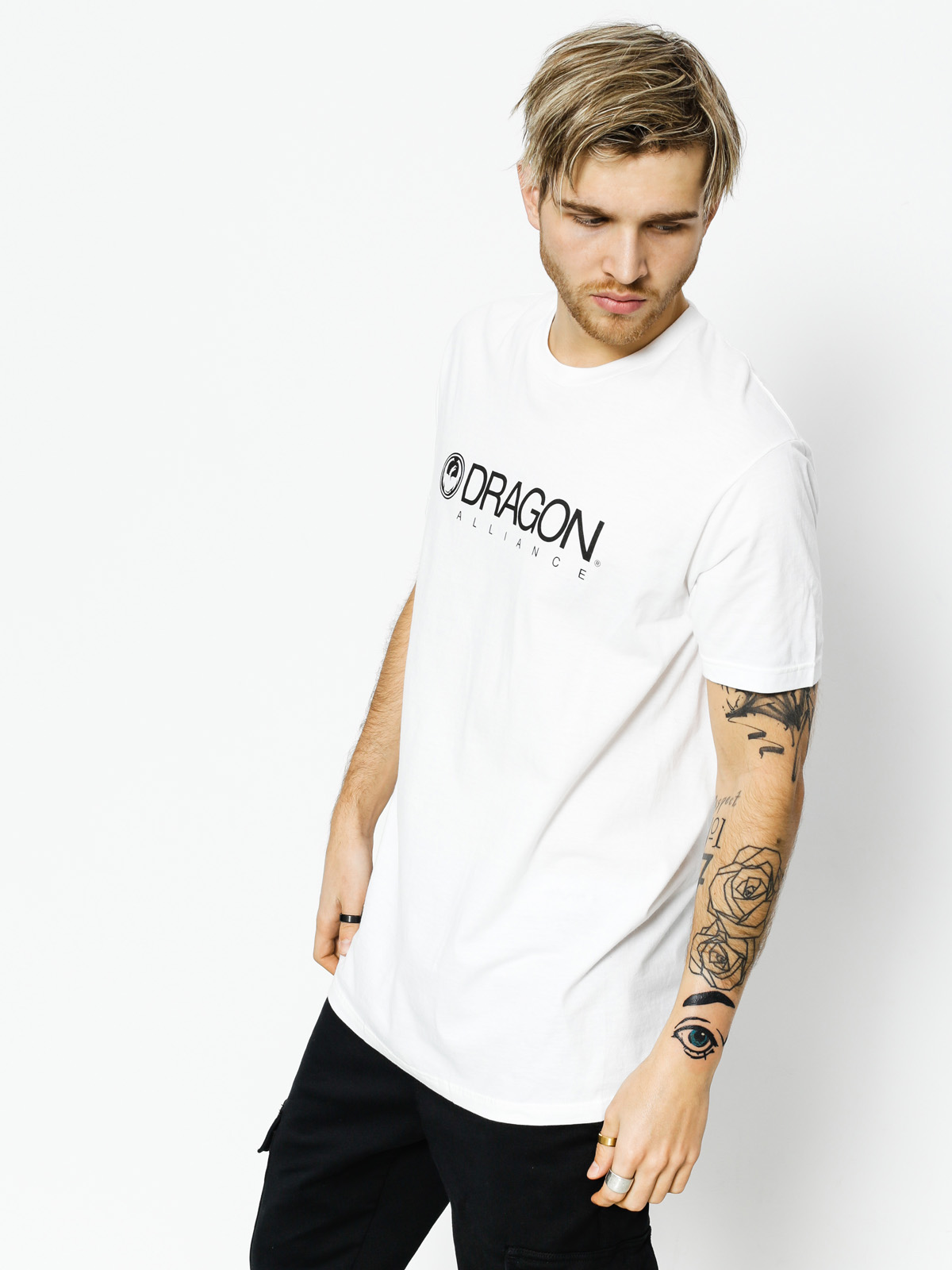 Dragon T-shirt Trademark Staple Line (white)