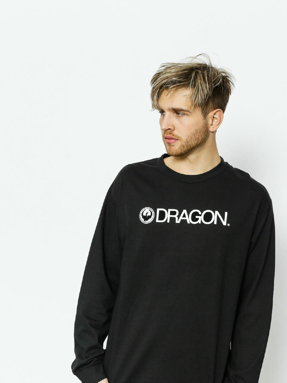 Dragon Longsleeve Trademark Staple Line (black)