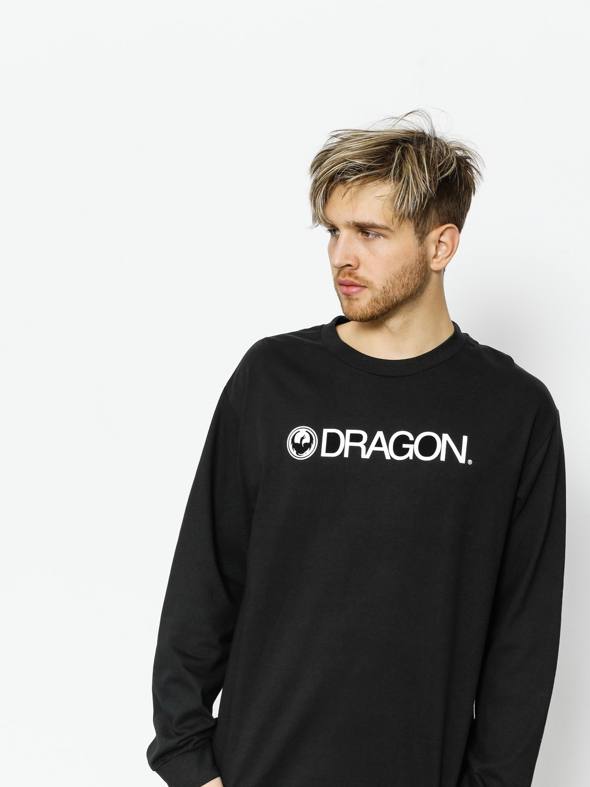 Dragon Longsleeve Trademark Staple Line (black)