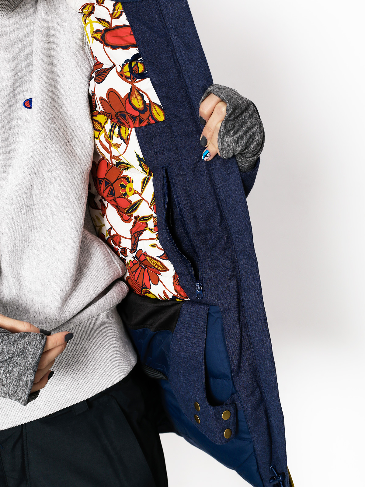 Womens Roxy Snowboard jacket Torah Bright Stormfall (peacoat)