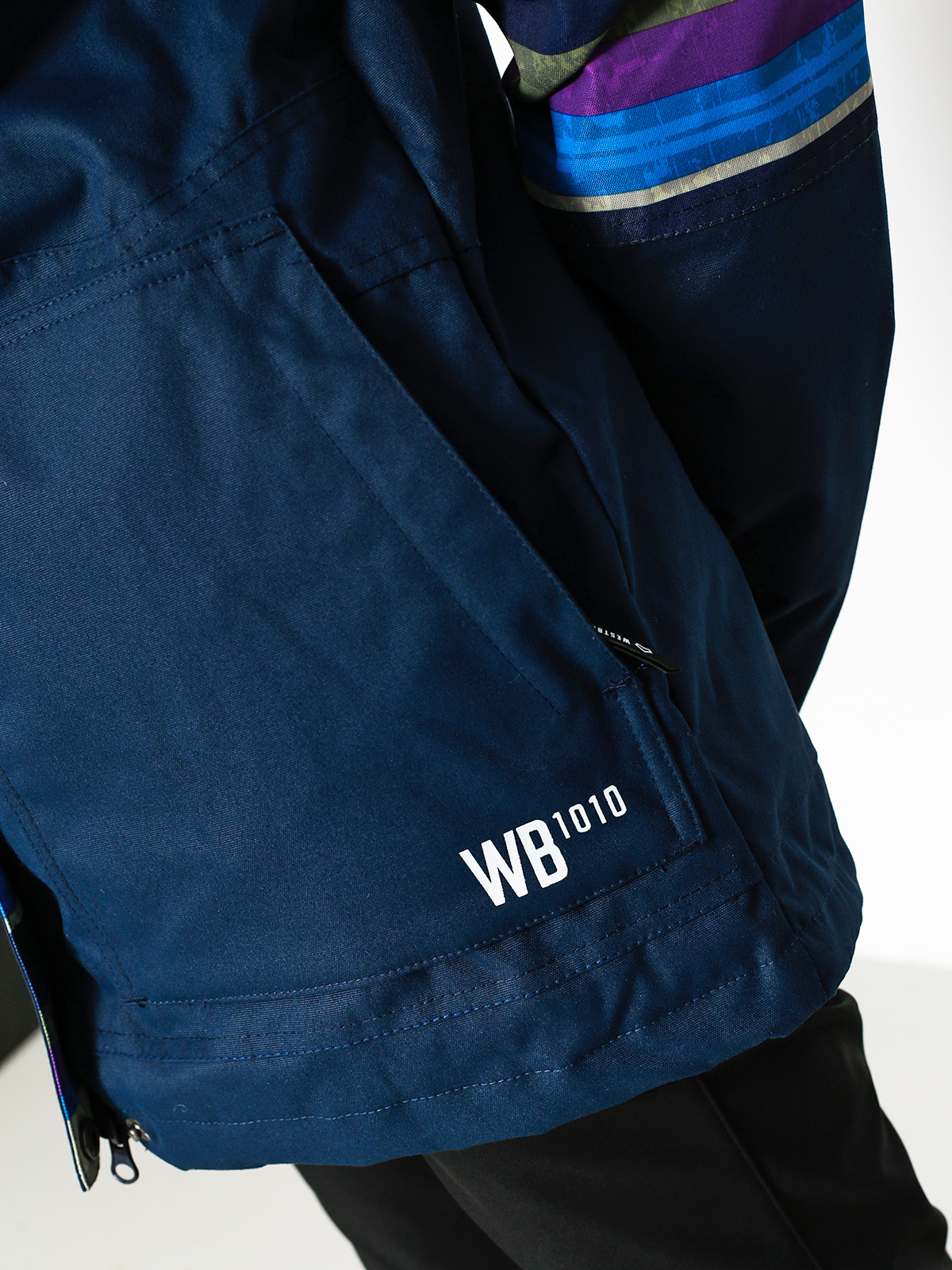 Damen Westbeach Snowboardjacke Waltz Jacket (ultramarine/multi colour aztec)