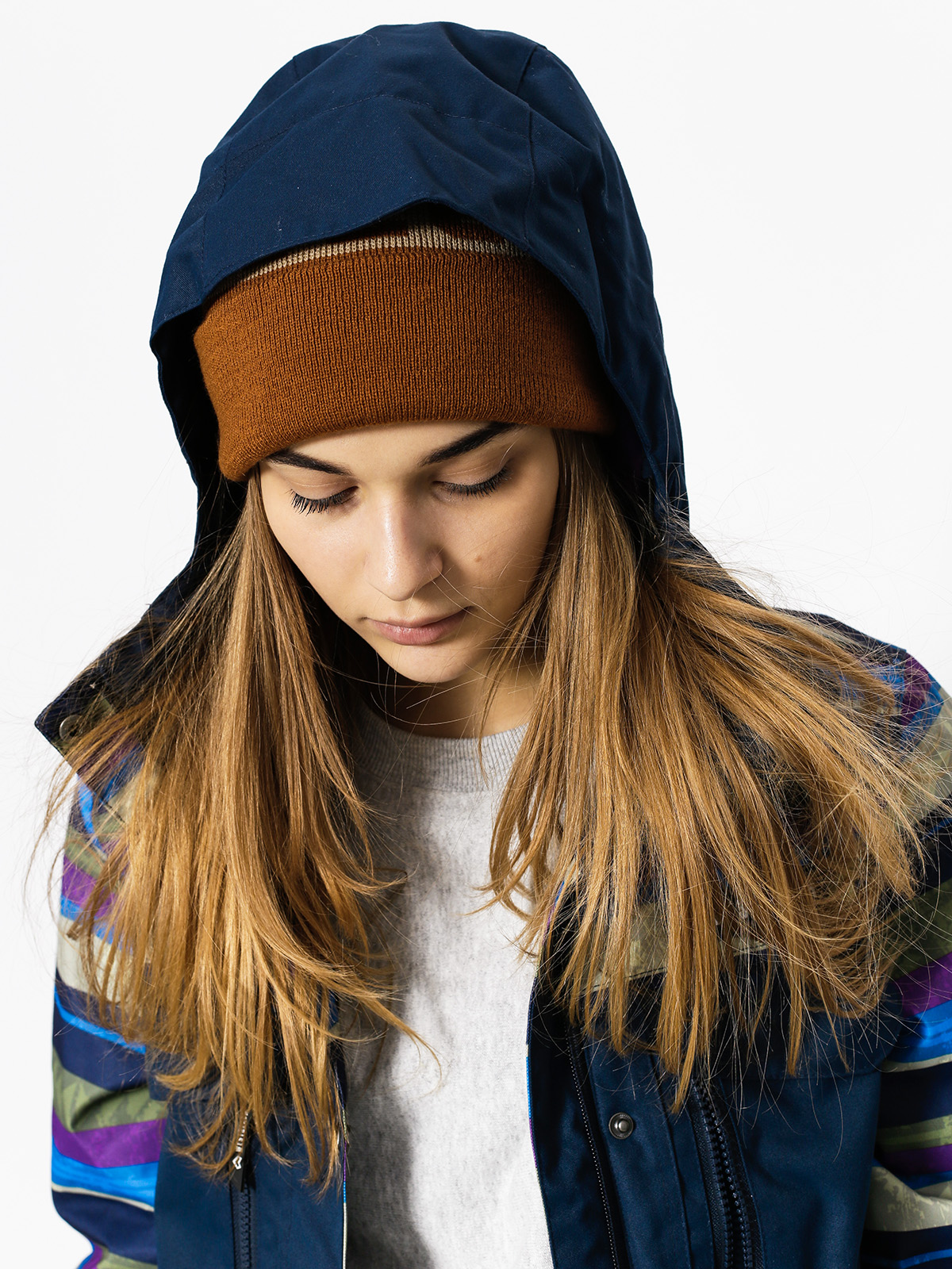 Damen Westbeach Snowboardjacke Waltz Jacket (ultramarine/multi colour aztec)