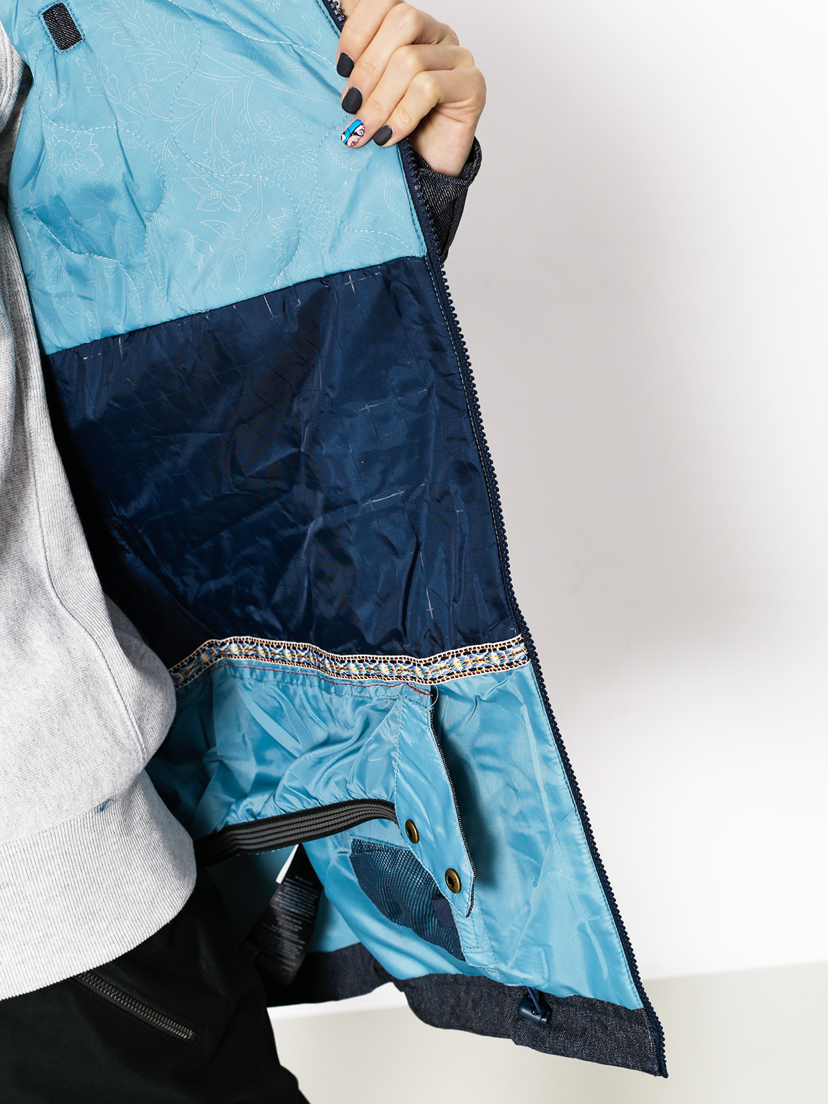 Damen Burton Snowboardjacke Hazel (denim)