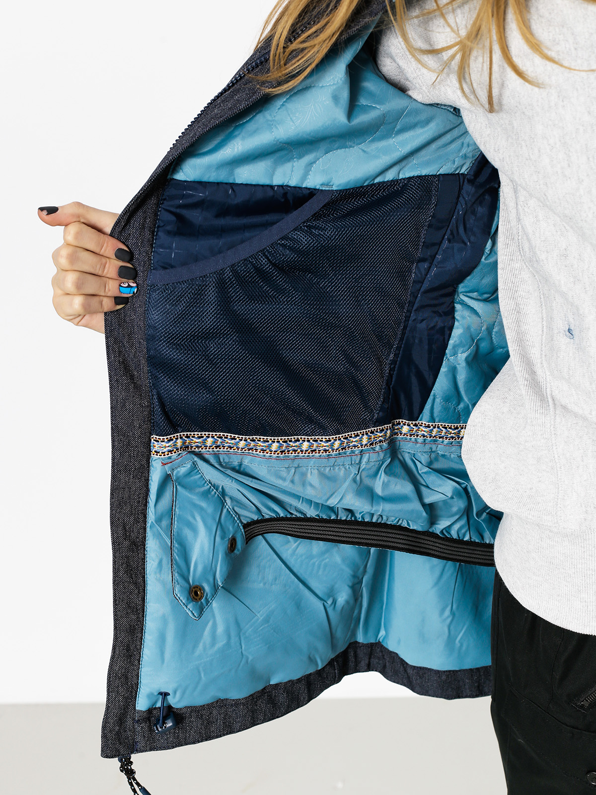 Damen Burton Snowboardjacke Hazel (denim)