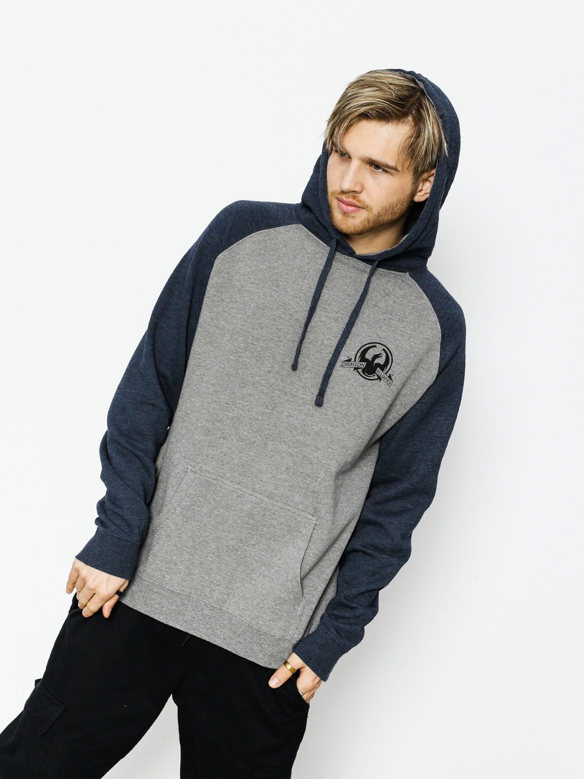 Dragon Alliance HD Hoodie (gunmetal/classic navy heather)
