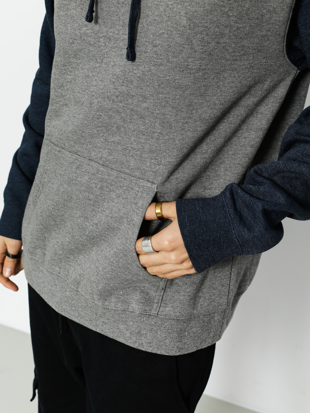 Dragon Alliance HD Hoodie (gunmetal/classic navy heather)