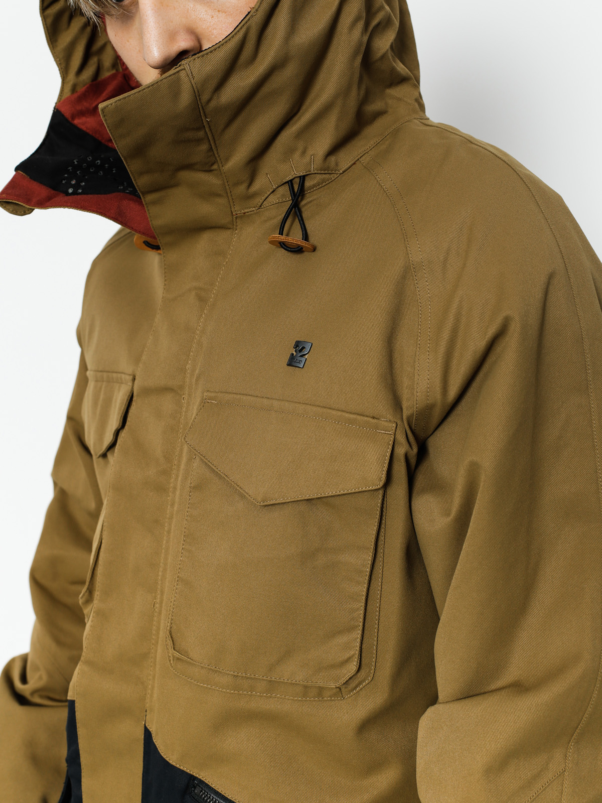 Mens ThirtyTwo Snowboard jacket Warsaw (tobacco)