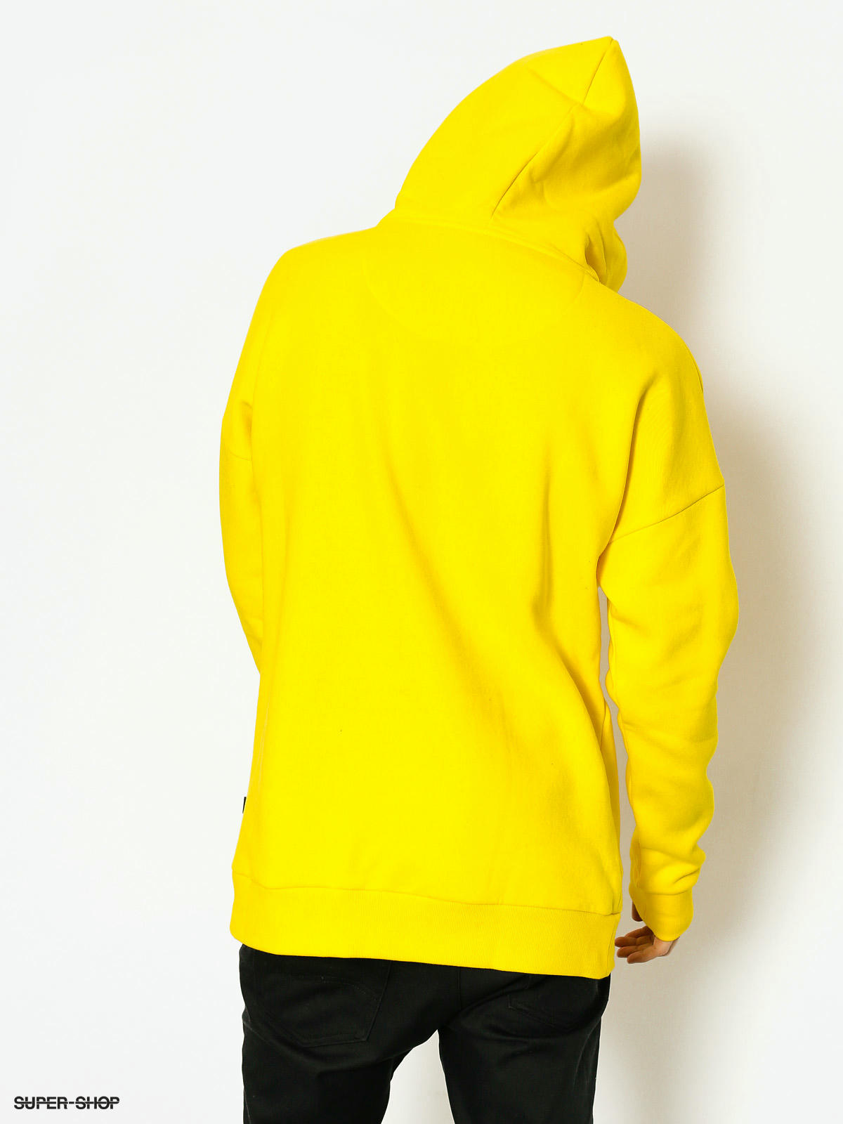 canary yellow sweatshirt