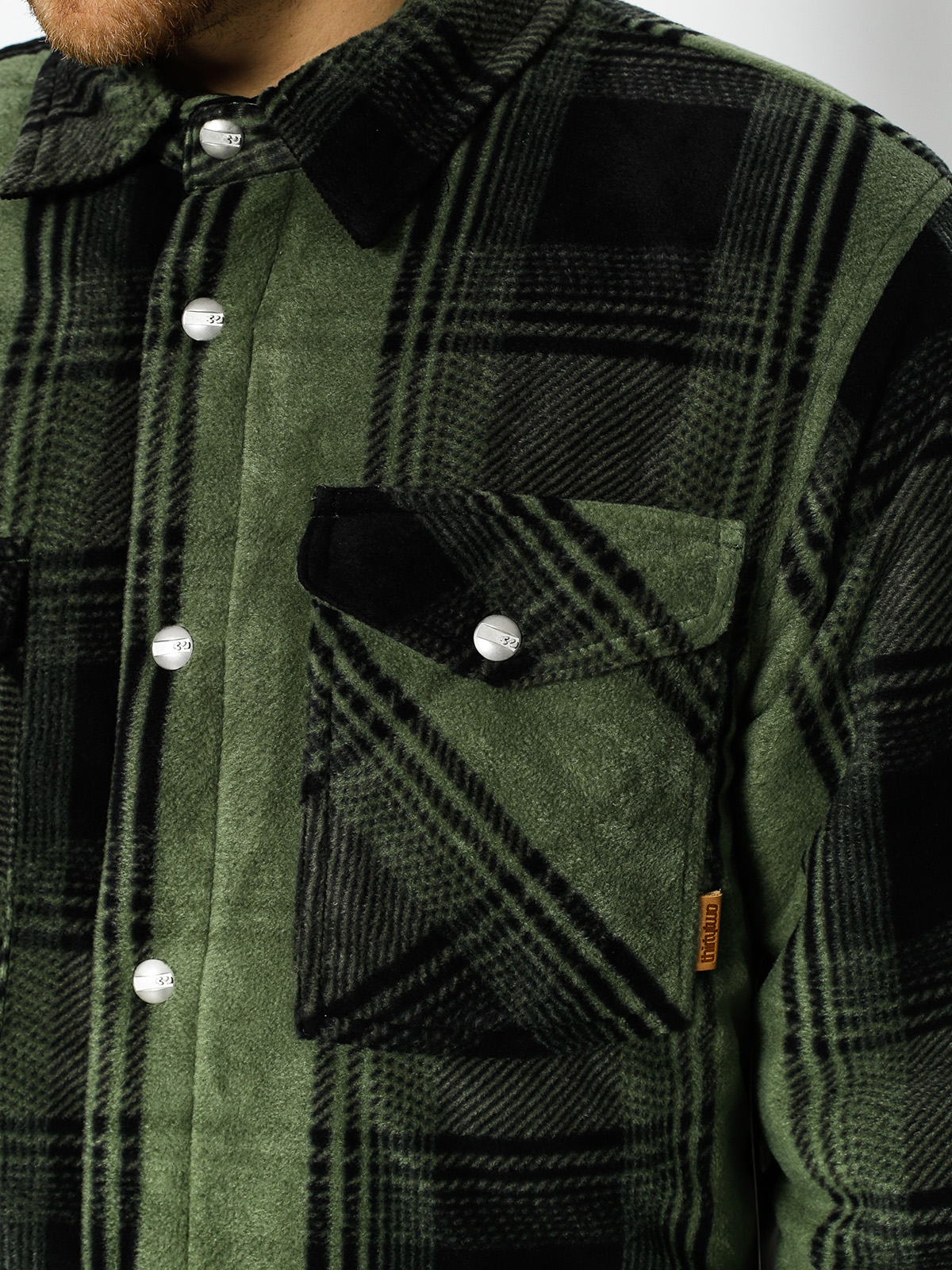 Mens ThirtyTwo Active sweatshirt Drifter Polar (forrest)