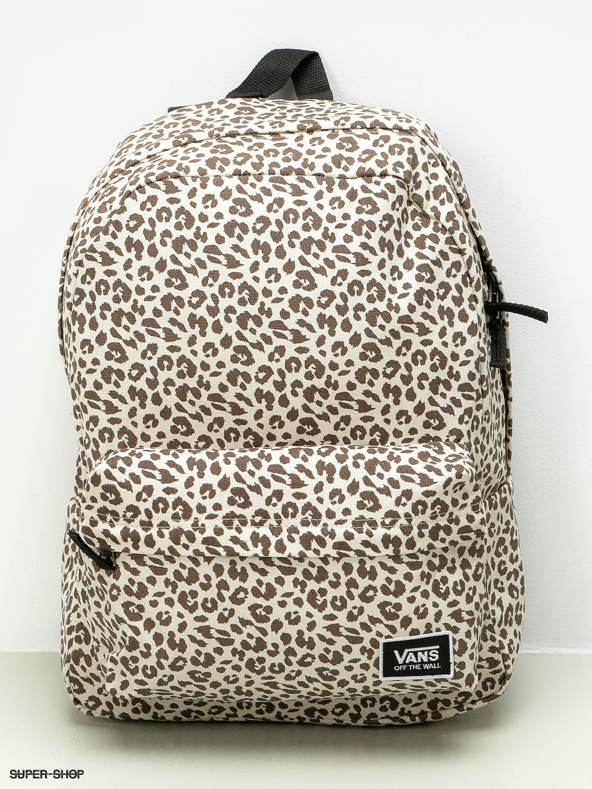 vans off the wall leopard backpack