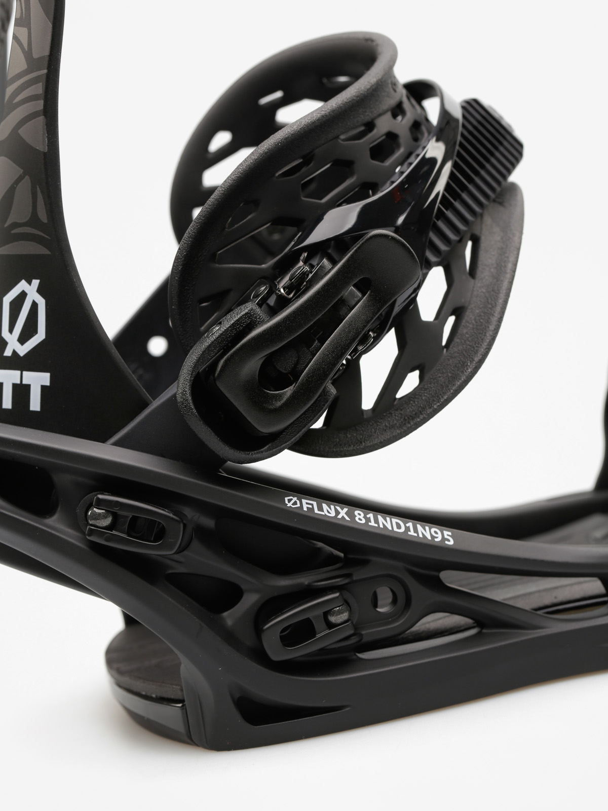 Flux Snowboard bindings TT - black (black)