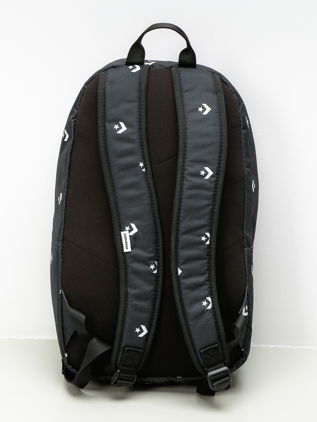 Converse Backpack Edc Poly (star chevron repeat black)