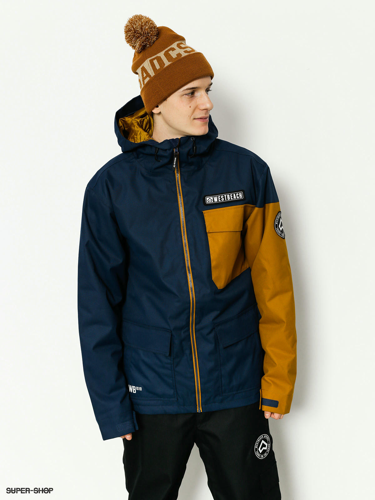 Westbeach Snowboard jacket Bantam Jacket - navy blue (ultramarine/brown  sugar)