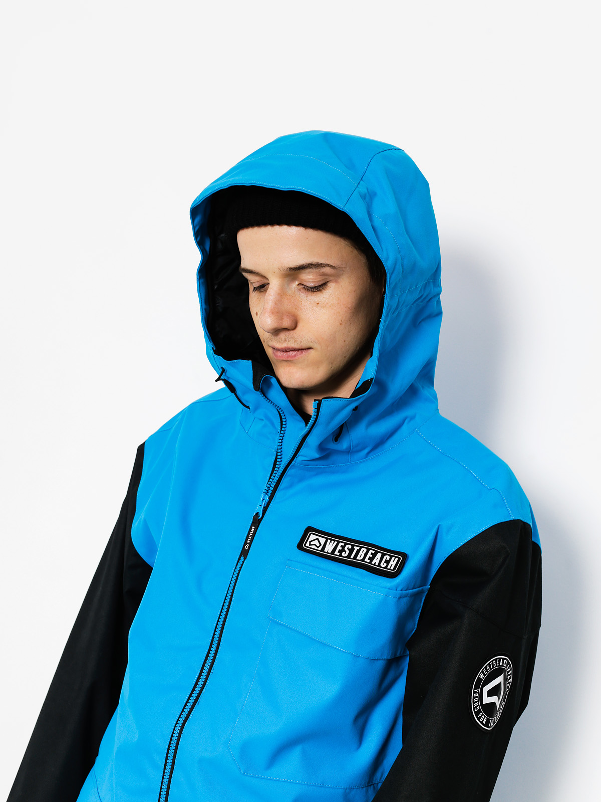Mens Westbeach Snowboard jacket Bantam Jacket (iceberg blue/black)