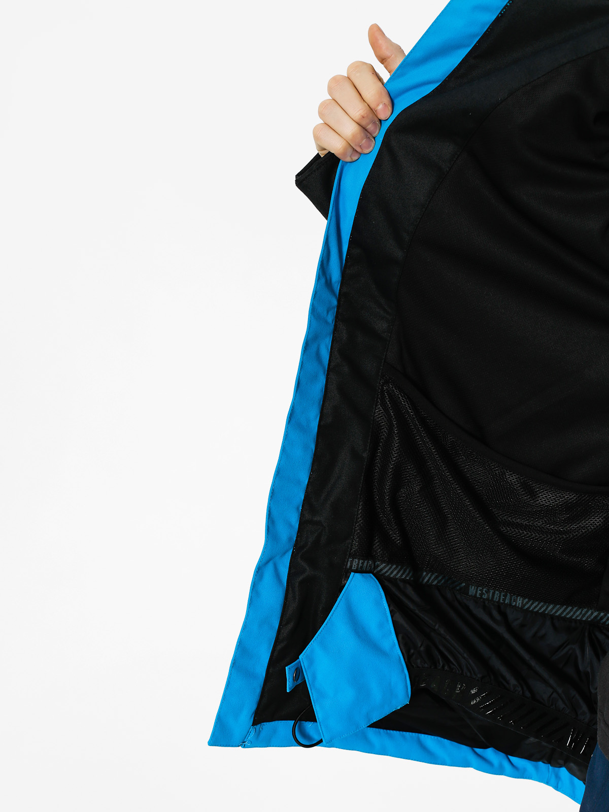 Mens Westbeach Snowboard jacket Bantam Jacket (iceberg blue/black)
